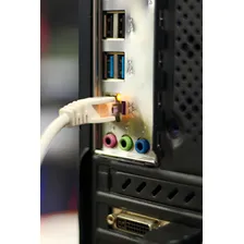Cabo Rede Cat6 10m Vermelho Ultra Velocidade 10 Metros Rj45 Foto mini  2