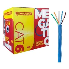 Cabo Rede Comunicação Lan 4p 100% Cobre Megatron Cat6 Foto mini 4