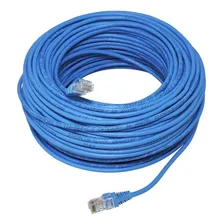 Cabo Rede Furukawa Azul Rj45 Crimpado Cat5e Internet 60 Mts Foto mini 1