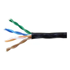 Cabo Rede Furukawa Cat5e Soho Plus 100mt Preto + 10 Conector Foto mini 2
