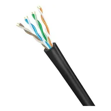 Cabo Rede Furukawa Cat5e Soho Plus 100mt Preto + 10 Conector Foto mini 4