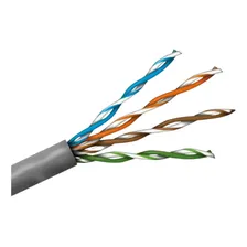 Cabo Rede Internet Cftv Cat5e Furukawa Soho Plus 305m Cmx Cor Cinza Foto mini 4