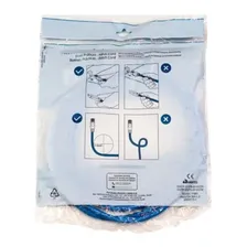 Cabo Rede Multilan Cat5 Patch Cord 2,5 Metros Azul Foto mini  3