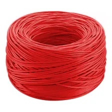 Cabo Rede Norphel Copperlan Cat5e 305m Vermelho 100% Cobre Foto mini 3