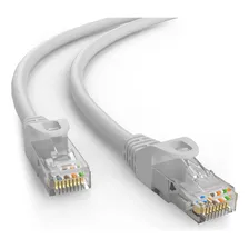 Cabo Rede Patch Cord Rj45 Cat6 Cinza 5 Metros Foto mini 2