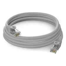 Cabo Rede Patch Cord Rj45 Cat6 Cinza 5 Metros Foto mini 1