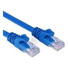 Cabo Rede Rj45 Cat5e Azul 30 Metros Utp 100% Cobre Foto mini 3