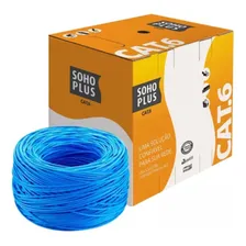Cabo Rede Utp Rj45 Cat6 Furukawa Sohoplus 100m Cor Azul Foto mini 1