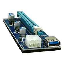 Cabo Riser Card Pci X16 Pci-e X1 Usb 30cm U34 P/ Mineração Foto mini 4