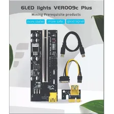 Cabo Riser Pci 009c Plus 6 Leds Imediato Cor Preto Foto  mini 1