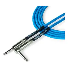 Cabo Santo Angelo Neon Blue Guitarra P10 L 90 Graus 4,57m Foto mini 1