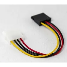 Cabo Sata Power Molex Ide Discos Rígidos Hdd Ssd 4 Pinos Nova Foto mini 4