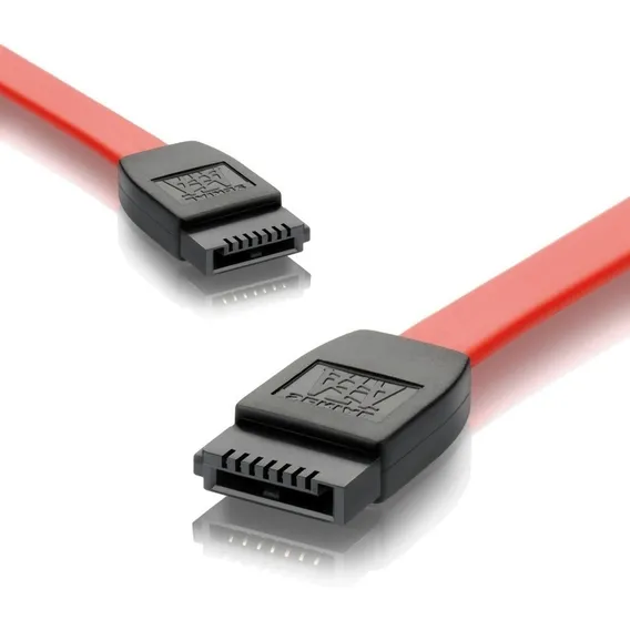 Cabo Sata Serial Ata, Sata 3gb/s Cor Vermelho Foto 1