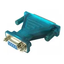 Cabo Serial Conversor Usb 2.0 Rs232 Macho + Adaptador Db25. Cor Verde Foto mini 3