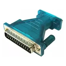 Cabo Serial Conversor Usb 2.0 Rs232 Macho + Adaptador Db25. Cor Verde Foto mini 4