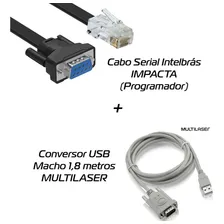 Cabo Serial Impacta Intelbras E Conversor Usb Serial Rs232 Foto mini 3