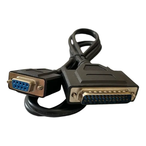 Cabo Serial Para Impressora Elgin L42 100% Cor Preto Foto 1