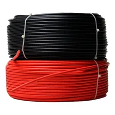 Cabo Solar 6mm 20m Preto + 20m Verm + 2 Par De Conector Mc4 Cobertura Vermelho Foto mini 3
