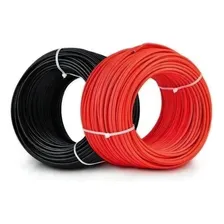Cabo Solar Flex 6mm Kit 50m Sn 25m Preto + 25m Vermelho Foto  mini 1