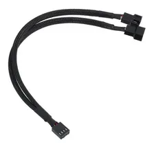 Cabo Splitter Pwm 1t2 - 4 Pinos E 3 Pinos - Fan Splitter Foto  mini 1
