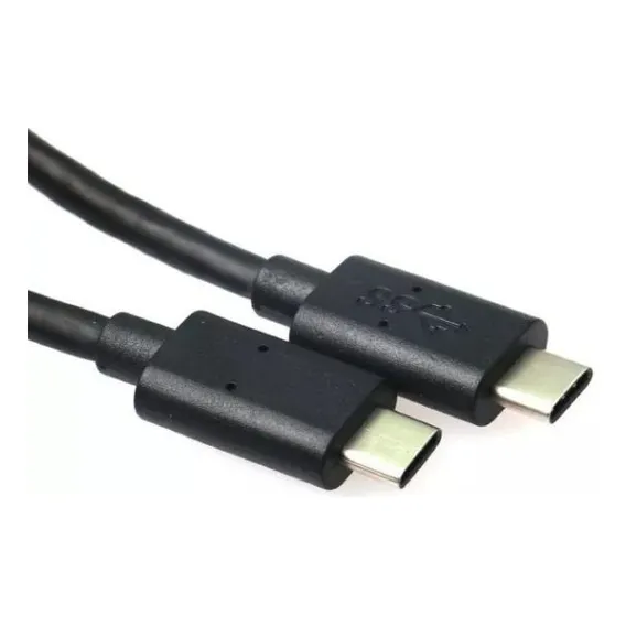 Cabo SS usb c para usb c com entrada USB C e saída USB-C Foto 1