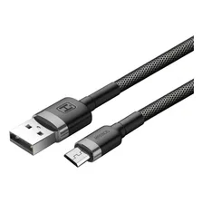 Cabo Turbo Usb V8 Para LG K10 K10+ K11 K11+ K12 K12+ K9 Cor Preto Foto mini  2