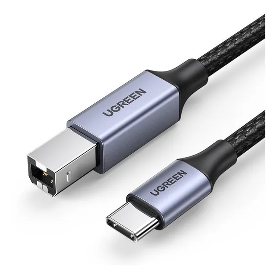 Cabo Ugreen Ugreen Usb tipo C para USB B 2.0 para impressora - 2 metros de cor Ugreen Ugreen Ugreen Cabo USB C para USB B - 80807 Foto 1