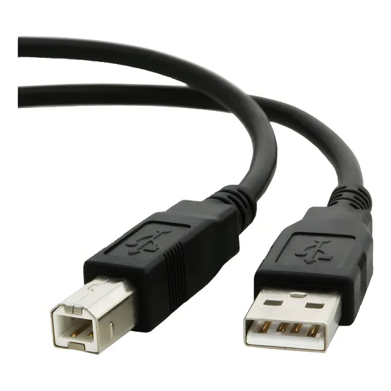Cabo Usb 2.0 Am Para Bm Cabo Impressora Multifuncional 5m Cor Preto Foto 1