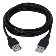 Cabo Usb 2.0 Extensão 5 Metros Extensor Macho Femea Foto mini 2