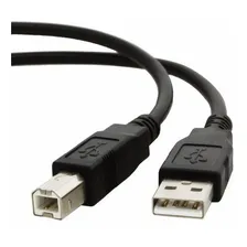 Cabo Usb 2.0 Universal Compativel Para Impressoras Hp-epson Foto mini 1