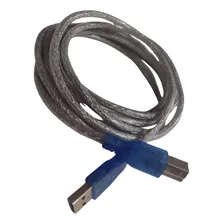 Cabo Usb 3.0 A Macho X Usb 3.0 B Macho 3m Cristal Impressora Foto mini  3