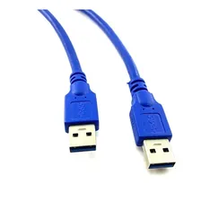 Cabo Usb 3.0 Macho X Macho 3m Metros Am X Am 3.0 3m Metros Cor Azul Foto mini 2
