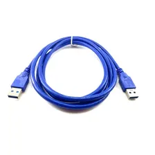 Cabo Usb 3.0 Macho X Macho 3m Metros Am X Am 3.0 3m Metros Cor Azul Foto mini 1