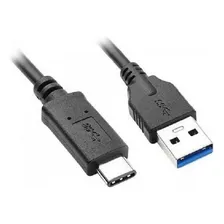 Cabo Usb 3.1 Tipo C Macho X Cabo Usb 3.0 A Macho 1m Pr Foto mini 1