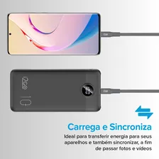 Cabo Usb-c + Usb-c I2go 1,2m 3a Cinza Foto mini 4