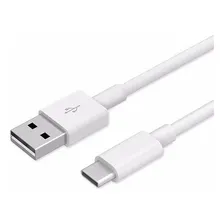 Cabo Usb Carregador Moto X4 Type - C Cor Branco Foto mini 1