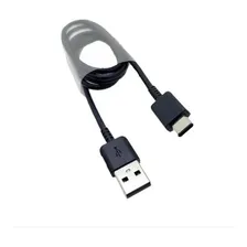 Cabo Usb Data Samsung Cabo Usb Tipo C Cinza-escuro Com Entrada Cabo Saída Usb Foto mini 2
