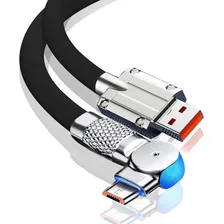 Cabo Usb De Carregador Compativel Com Micro Usb V8 Cor Preto Foto mini 1