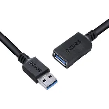 Cabo Usb Extensor Usb 3.0 2 Metros Cobre 28 Awg Preto Pcyes Foto mini  3