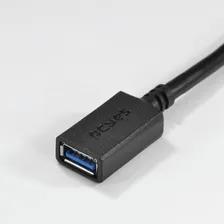 Cabo Usb Extensor Usb 3.0 2 Metros Cobre 28 Awg Preto Pcyes Foto mini 4