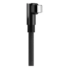 Cabo USB Lightning 90° Graus Em L Trançado 1m Exbom CBX-U2C11IP Foto mini 1