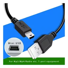 Cabo Usb Macho X Mini Usb 1,8m Tebera Kit Com 4 Cabos Ideal Foto mini  2