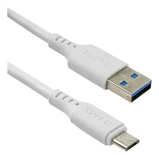 Cabo Usb Micro Usb V8 Carrega 3x Mais Rápido Bmax 2 Metros Cor Branco Foto mini  2