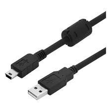 Cabo Usb P/ Sony Handycam Dcr-sx65 Dcr-sx63 Dcr-sx44 Sx43 Cor Preto Foto mini 1