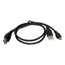 Cabo Usb Para Hd Externo - 2 Usb X 1 Mini Usb Foto mini 1