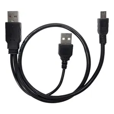 Cabo Usb Para Hd Externo - 2 Usb X 1 Mini Usb Foto mini 3