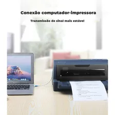 Cabo USB para impressora 2.0 Universal 5m Metros cabo usb tipo b cabo para multifuncional macho-macho 480mbps Plug & Play compatÃvel com HP Epson Canon Brother Samsung Lexmark Preto Vention Foto mini 3