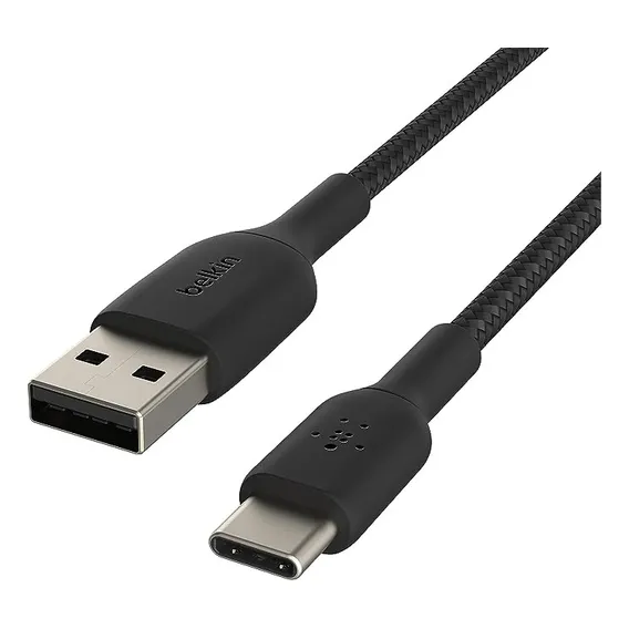 Cabo Usb Para iPhone 15 Usb-c Belkin Boostcharge 2m Cor Preto Foto 1
