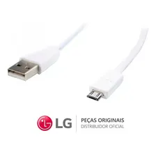 Cabo Usb Smartphone Lgm400df LG K10 Pro Lgm700tv LG Q6 Orig. Cor Branco Foto mini 2
