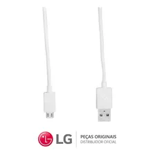 Cabo Usb Smartphone Lgm400df LG K10 Pro Lgm700tv LG Q6 Orig. Cor Branco Foto mini 1